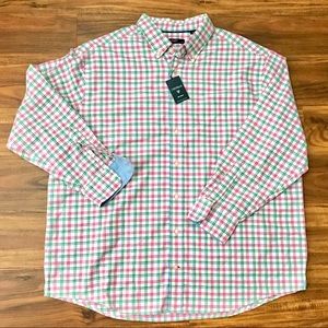 NWT Men’s Cremieux Classics Plaid Shirt